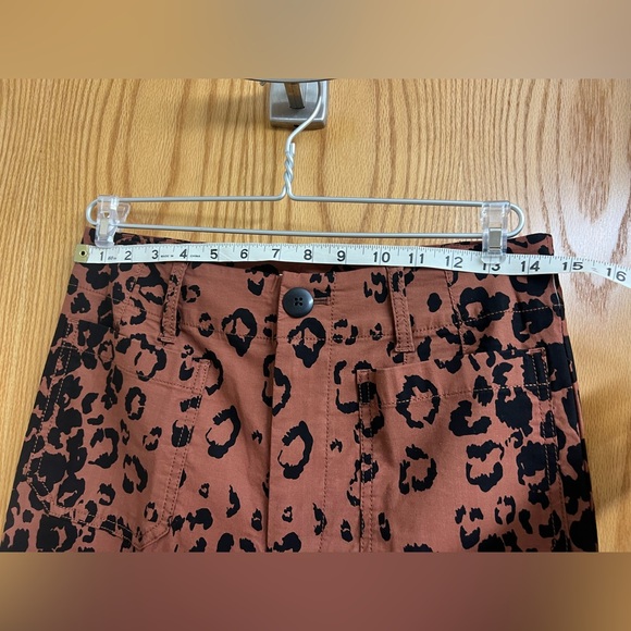 The Colette Cropped Wide-Leg AnimalAnthropologie Maeve the Colette leopard print - Picture 4 of 10